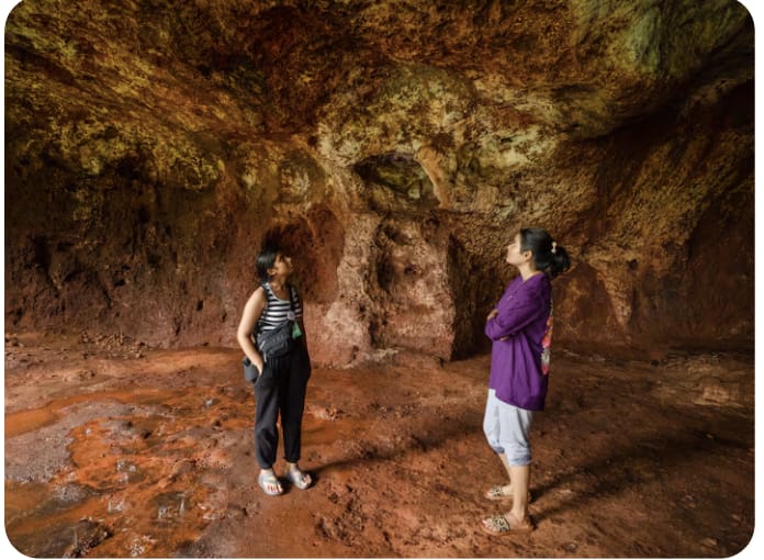 explore ancient cave